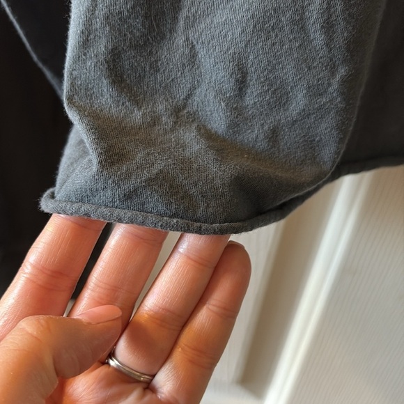 Daydreamer EUC AC/DC Gray Graphic Long Sleeve Shirt size L - Picture 7 of 7